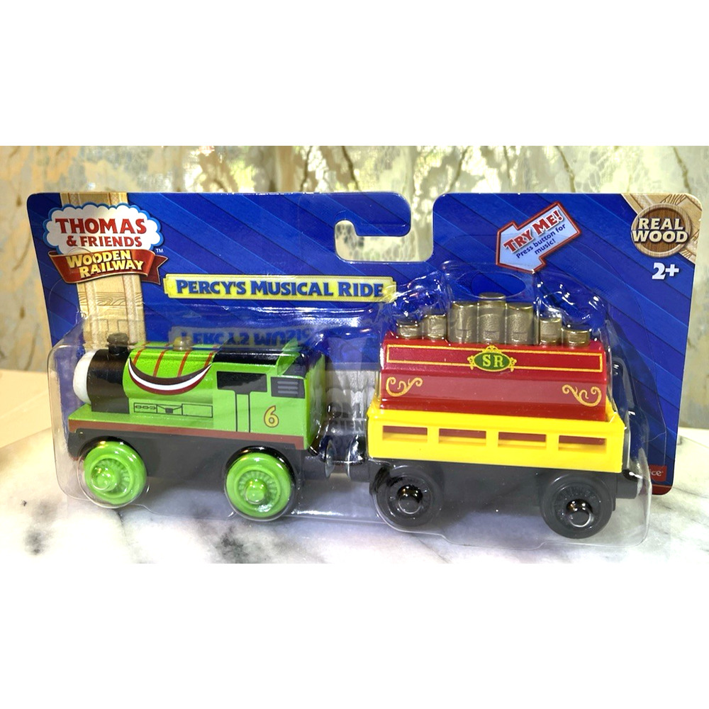 Thomas & Friends Wooden Railway Percy's Musical Ride Y4105 *RARE* NEW/SEALED